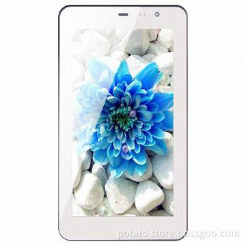 6.5-inch Tablet PC with MTK6572 Dual-core, 3G/2G Calling/GPS/Bluetooth